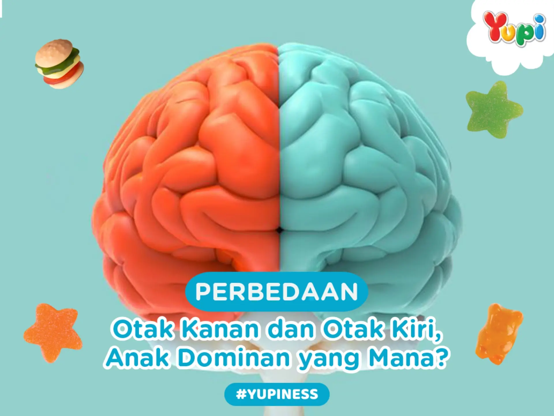 Perbedaan Fungsi Otak Kanan Dan Otak Kiri, Anak Dominan Mana? - Yupi